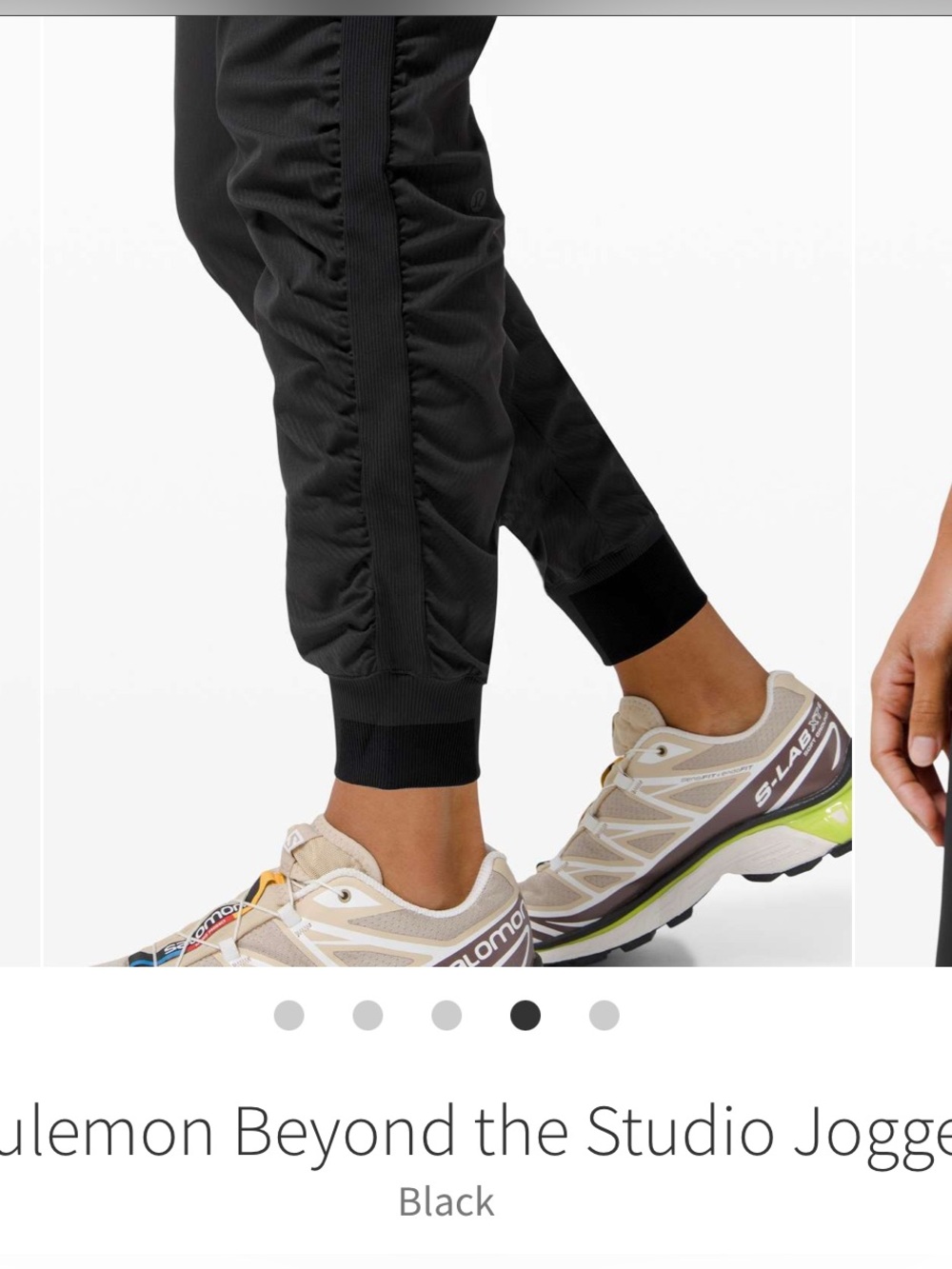 lululemon Beyond the Studio Jogger Black Size 6